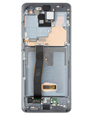Pantalla OLED USADA con marco para Samsung Galaxy S20 Ultra 5G (Negro Cósmico)