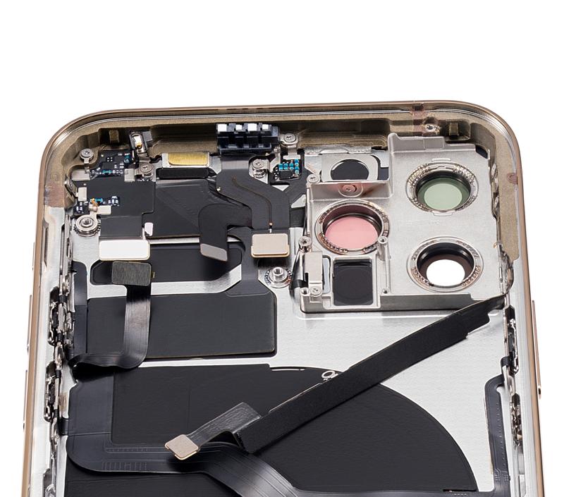 Tapa trasera para iPhone 12 Pro (Version US) sin logo (Dorado)