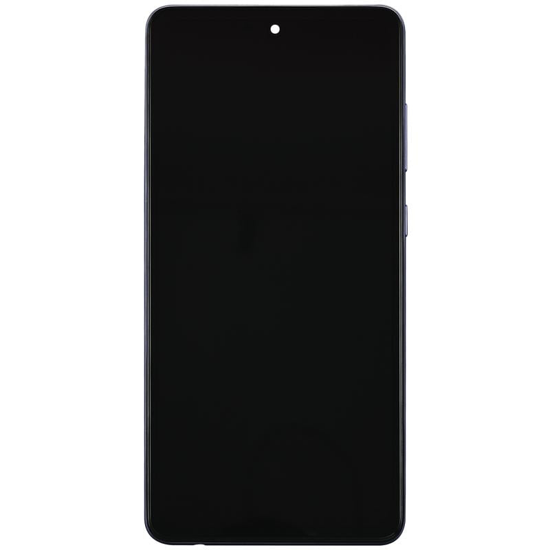 Pantalla OLED para Samsung A72 con marco (Awesome Violet)
