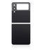 Tapa trasera con lente de camara para Samsung Galaxy Z Flip 3 5G (Negro Fantasma)