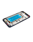 Pantalla LCD con marco para LG Q60 / K50 (2019) Azul Marroqui (Reacondicionado)
