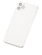 Tapa trasera para iPhone 11 Pro Max con componentes pequeños pre-instalados (Usada, Original, Grado B) (Plata)