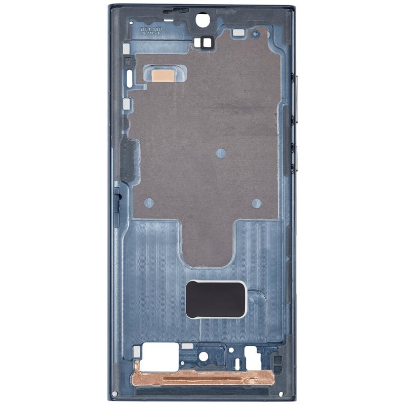 Carcasa intermedia para Samsung Galaxy S22 Ultra 5G version Norteamericana (Verde)