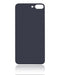 Tapa trasera para iPhone 8 Plus con adhesivo 3M (Agujero grande para camara, Dorado)