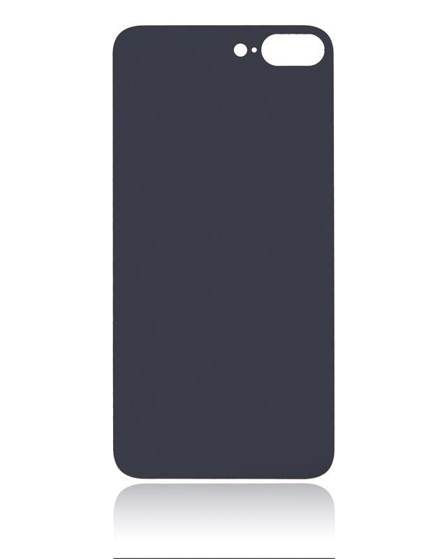 Tapa trasera para iPhone 8 Plus con adhesivo 3M (Agujero grande para camara, Dorado)