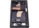 Marco intermedio para Samsung Galaxy S23 Ultra 5G (Version internacional) (Negro Phantom)