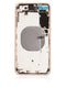Tapa trasera con componentes pequeños previamente instalados para iPhone 8 Plus (Usada original Calidad C) (Dorado)