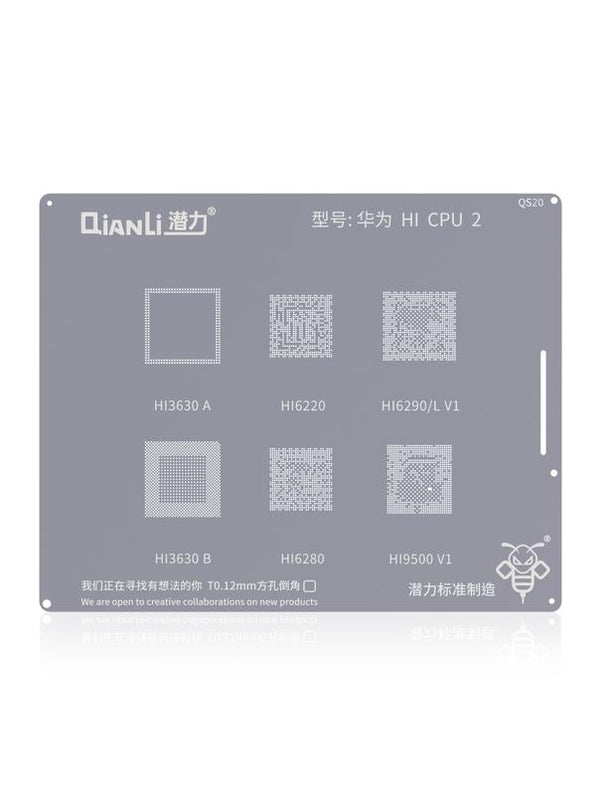 Stencil Bumblebee QS20 para CPU Huawei HI2 (Qianli)