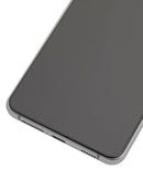 Pantalla OLED con marco para Samsung Galaxy S21 Plus 5G (Usada original Grado B/C) (Plata Fantasma)