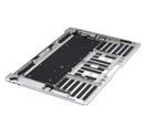 Carcasa superior con teclado para MacBook Pro 15" con Touch Bar (A1707 / Finales de 2016 / Mediados de 2017) (Teclado Francés) (Plata)