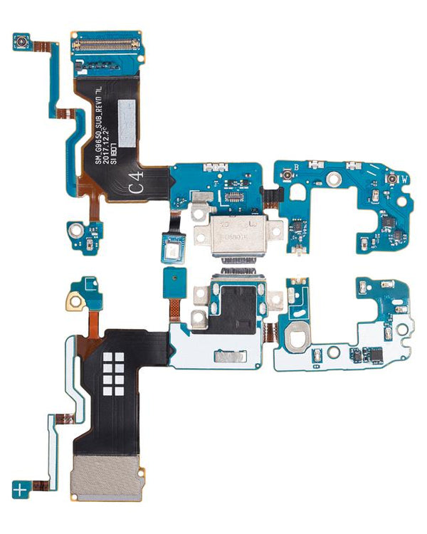 Puerto de carga con cable flex para Samsung Galaxy S9 Plus (G9650) (Version Dual SIM)