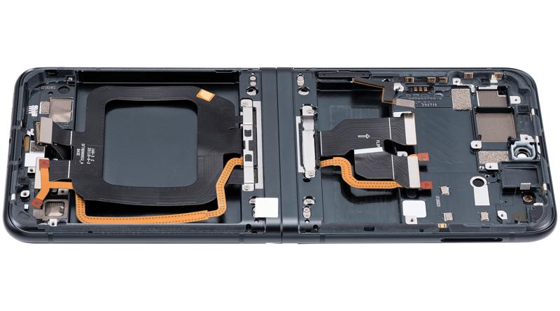 Pantalla OLED con marco para Motorola Moto Razr 40 (XT2323-3 / 2023) Verde Salvia (Reacondicionado)