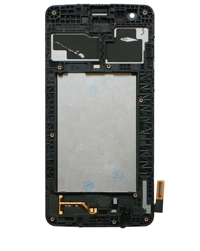 Pantalla LCD con marco para LG K8 (2017) / Aristo (Version US) (Reacondicionado) (Negro)