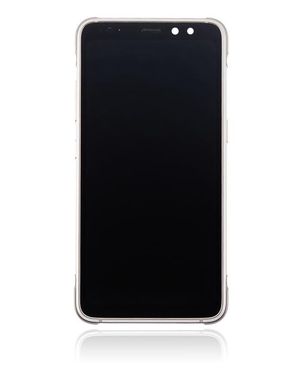 Pantalla OLED para Samsung Galaxy S8 Active con marco (Reacondicionada) (Oro Tungsteno)