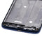 Carcasa media con marco de pantalla para Motorola Moto G7 Power (XT1955 / 2019) (Version US) (Azul Marino) (Set de 2 Piezas)