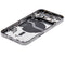 Tapa trasera para iPhone 12 Pro con componentes pequeños pre-instalados (Versión Internacional) Grado C (Gris grafito)