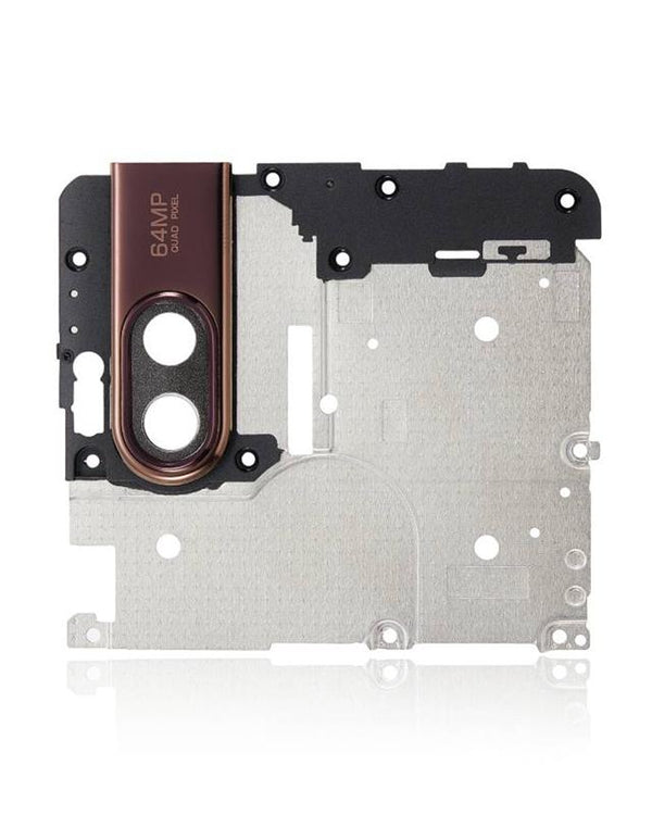 Cubierta protectora de placa base original para Motorola Moto One Hyper (XT2027-1 / 2020) (Roja)
