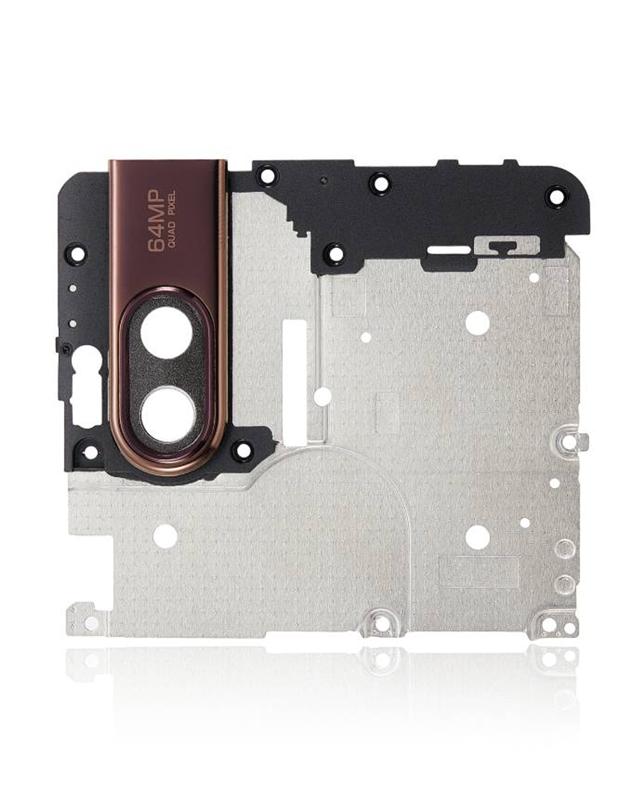 Cubierta protectora de placa base original para Motorola Moto One Hyper (XT2027-1 / 2020) (Roja)