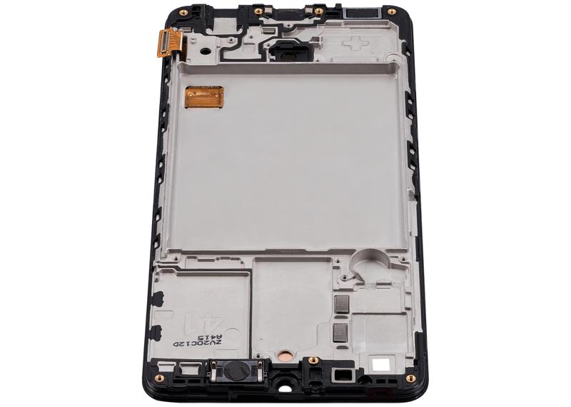 Pantalla OLED con marco para Samsung Galaxy A41 (A415 / 2020) (Prism Crush Black) reacondicionada