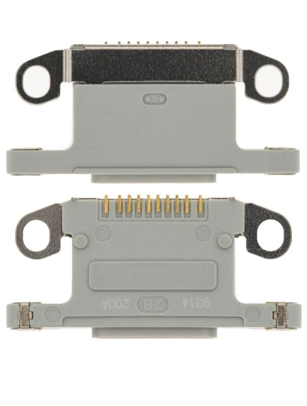 Puerto de carga para iPhone 11 Pro / 11 Pro Max (Plata) (Paquete de 10)