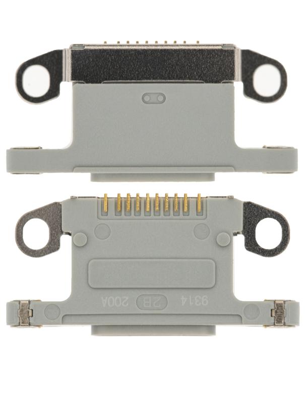 Puerto de carga para iPhone 11 Pro / 11 Pro Max (Plata) (Paquete de 10)