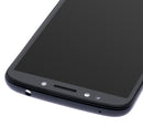 Pantalla LCD con marco para Motorola Moto G6 Play / G6 Forge (negro)