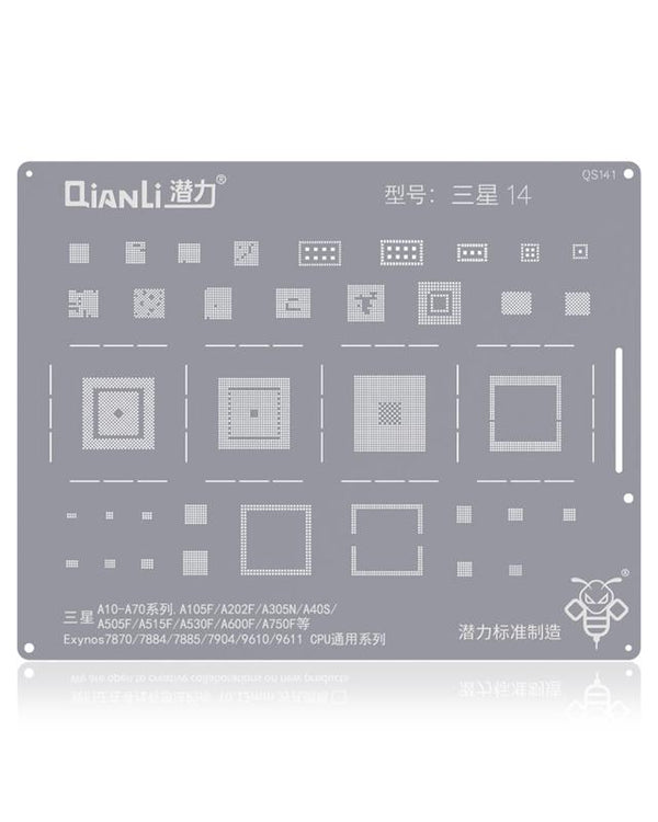 Plantilla Bumblebee QS141 para Samsung Galaxy 14 (Qianli)