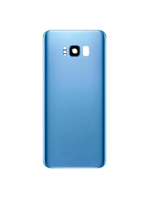 Tapa trasera con lente de camara para Samsung Galaxy S8 Plus (Azul Coral)