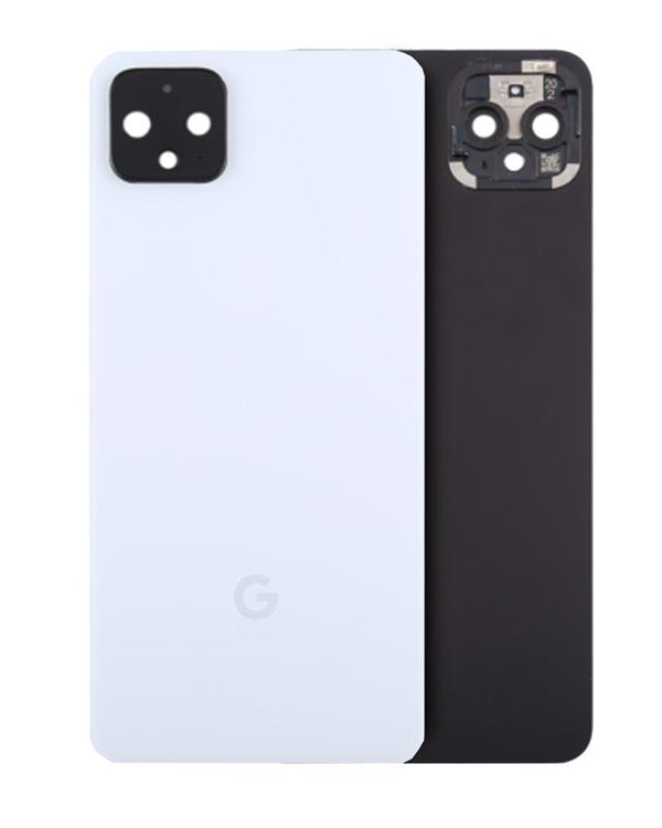 Tapa trasera original para Google Pixel 4 XL (Blanco Puro)