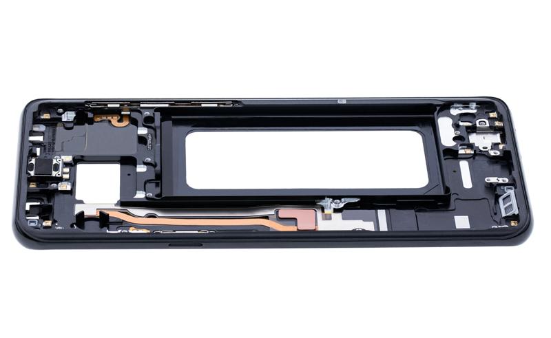 Marco intermedio con piezas pequenas para Samsung Galaxy S8 Plus (Negro Medianoche)
