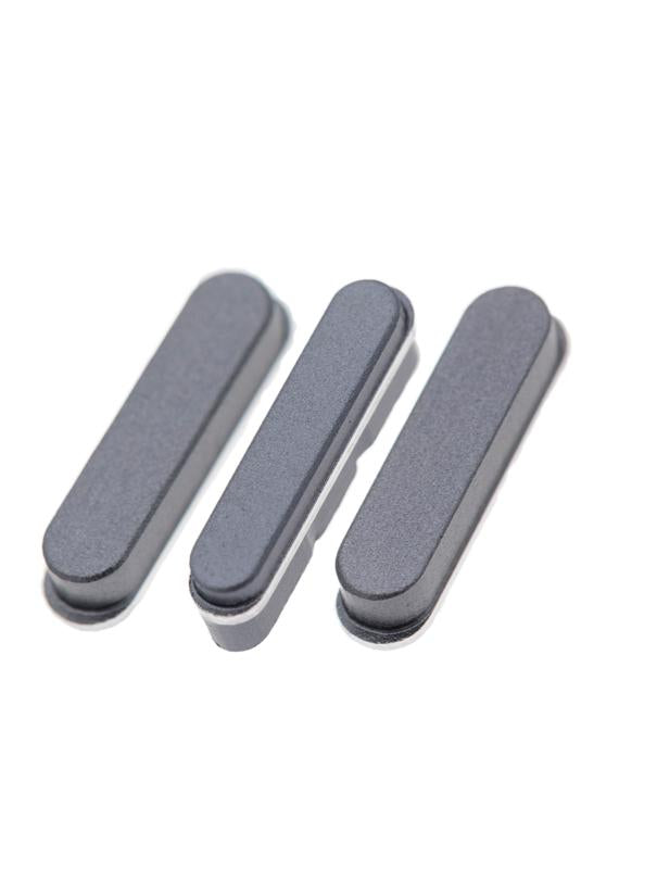 Juego de botones duros (Encendido / Volumen) para iPad Pro 12.9" 3ra Gen (2018) / iPad Pro 11" 1ra Gen (2018) (Gris Espacial)