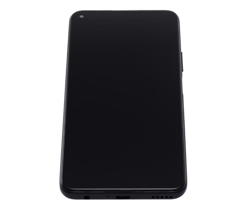 Pantalla LCD con marco para Huawei P40 Lite 5G (Reacondicionado) (Negro Medianoche)