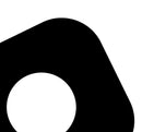 Lente de camara trasera con aro para Samsung Galaxy S8 (Plata)