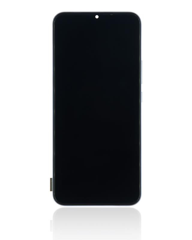 Pantalla LCD con marco para Xiaomi Mi 10 Lite 5G (Blanco Sueno)