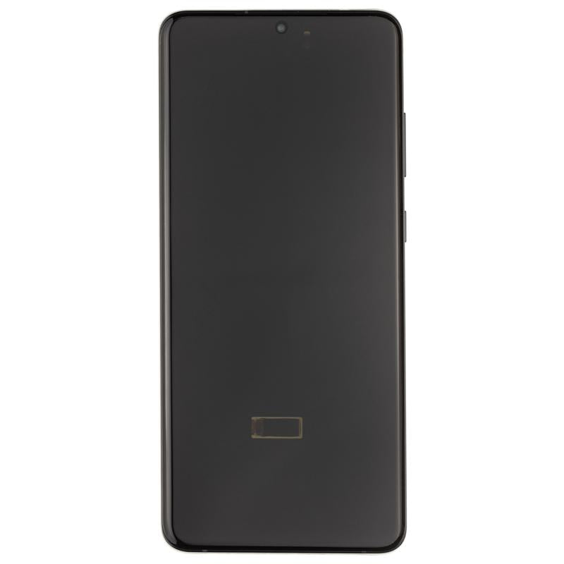 Pantalla OLED con marco para Samsung Galaxy S20 Ultra 5G (Negro Cosmic)