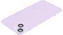 Tapa trasera para iPhone 14 Plus con placa, NFC inalambrico y magnetos MagSafe pre-instalados (Morado)