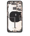 Tapa trasera para iPhone 11 Pro Max con componentes pequeños pre-instalados (Verde Medianoche)