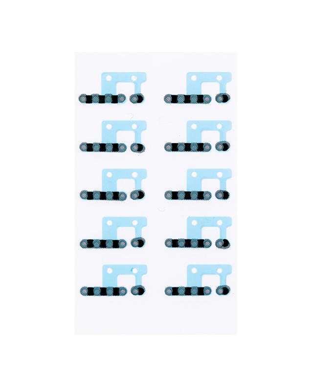 Malla para altavoz/microfono para iPhone 12 / 12 Pro (Negro) (Paquete de 10)