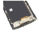 Pantalla LCD con marco para LG V10 (Reacondicionada) Negro