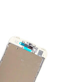 Pantalla LCD para iPhone 7 con placa de metal (Blanco)