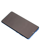 Pantalla OLED para Samsung Galaxy S20 Plus 5G con marco (original) (Azul Aura)