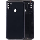 Tapa trasera con lente de camara para Samsung Galaxy A11 (A115 / 2020) version internacional negro