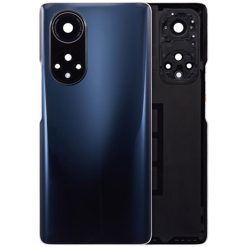 Tapa trasera con lente de camara para Huawei Nova 9 Pro (Negro)