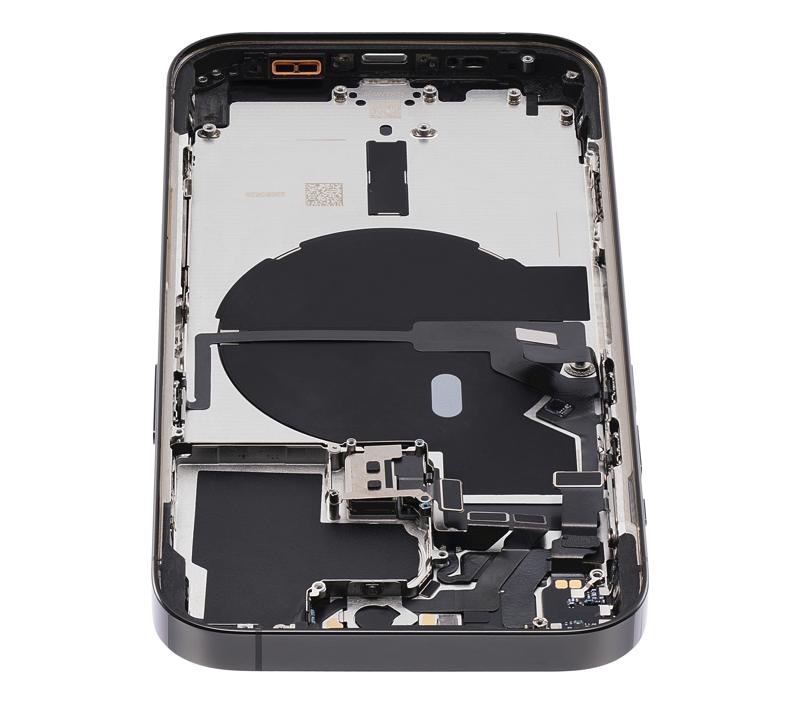 Tapa trasera para iPhone 14 Pro (Version EE.UU) Negro Espacial