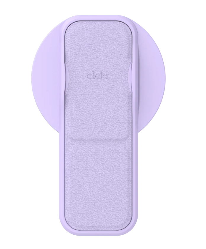 CLCKR MAGSAFE STAND & GRIP PURPURA
