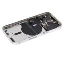 Tapa trasera para iPhone 14 Pro con componentes pequenos preinstalados (Version EE.UU.) (Original Usado: Grado A) (Plata)