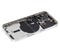 Tapa trasera para iPhone 14 Pro con componentes pequenos preinstalados (Version EE.UU.) (Original Usado: Grado A) (Plata)