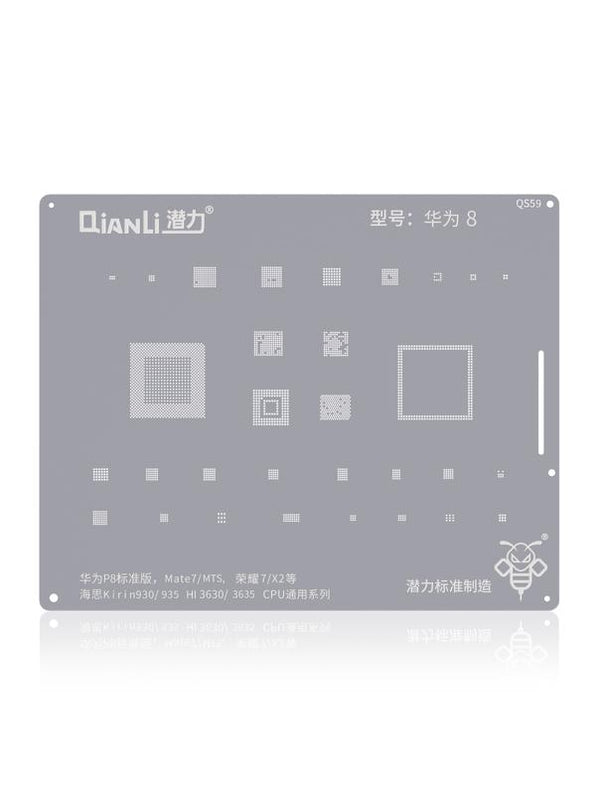 Stencil Bumblebee (QS59) para Huawei P8 / Mate 7 / MTS / Honor 7 / X2 CPU Series Universal (Kirin 930/935) (HI3630/3635) (Qianli)