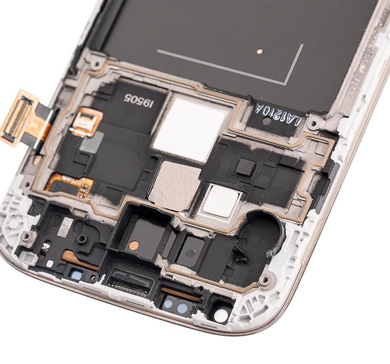 Pantalla OLED con marco para Samsung Galaxy S4 (i9505 / L720T) (Internacional / Sprint (Modelo GSM)) (Reacondicionado) (Blanco)