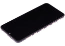 Pantalla LCD con marco para Motorola Moto G10 Power (XT2127-4 / 2021) original (Negro)